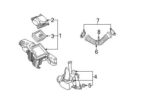 2000 Chevy Cavalier Air Intake Diagram