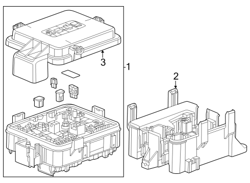 2023 GMC Canyon Fuse & Relay Diagram