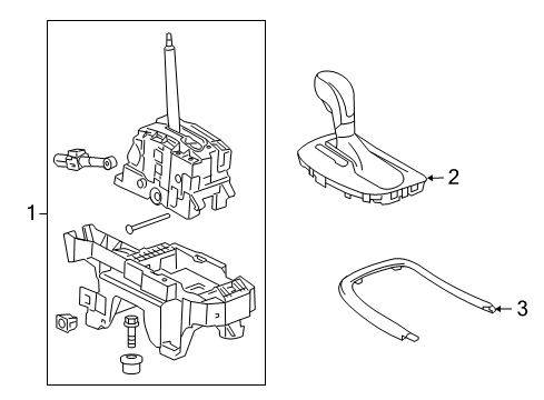 2015 Buick Regal Center Console Diagram