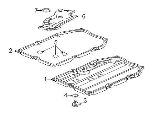 2016 Cadillac CTS Automatic Transmission Diagram