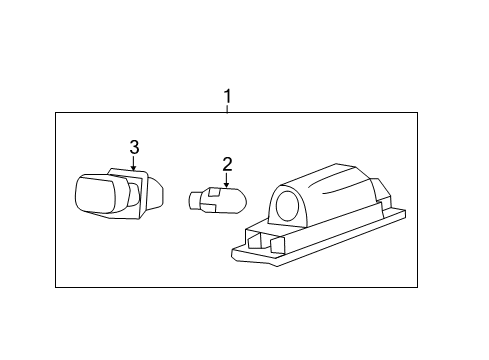 2014 Chevy Volt License Lamps Diagram