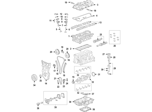 2018 Buick LaCrosse Motor Mount Diagram for 84205929