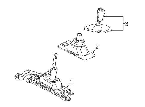 2017 Chevy Camaro Center Console Diagram