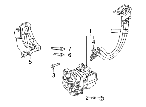 2008 Saturn Vue Alternator Diagram 2 - Thumbnail