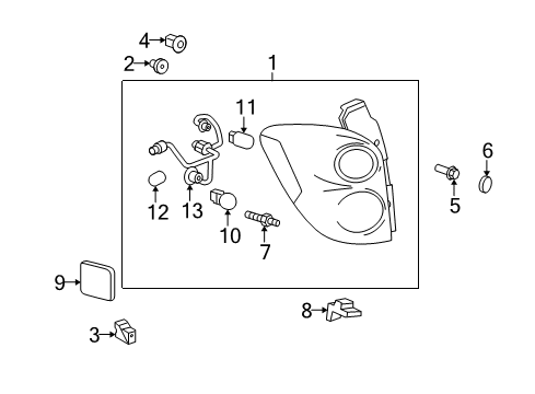 2015 Chevy Equinox Tail Lamps Diagram