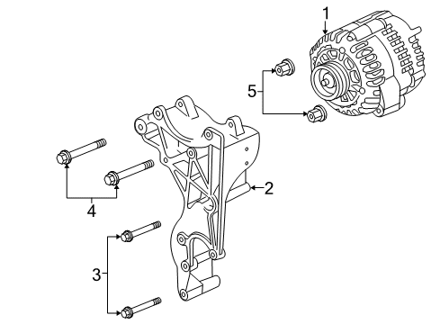 2007 Cadillac Escalade EXT Alternator Diagram