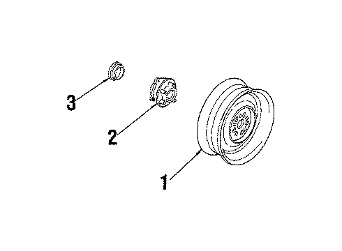 1987 Chevy Cavalier Wheels Diagram