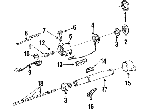 1987 Pontiac Grand Prix Ignition Lock Diagram