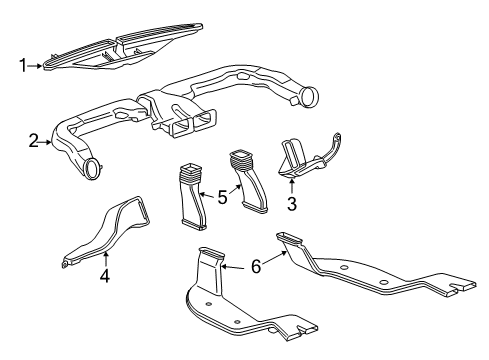 2014 Chevy Sonic Ducts Diagram