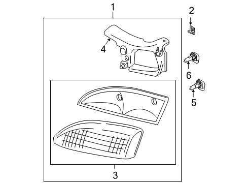 1999 Chevy Cavalier Bulbs Diagram