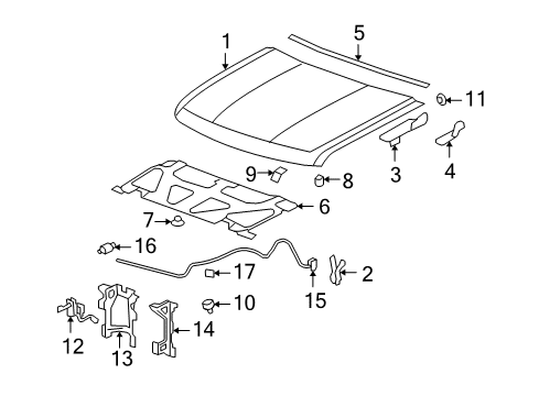 2011 Chevy Silverado 1500 Outer Bracket, Passenger Side Diagram for 25804173