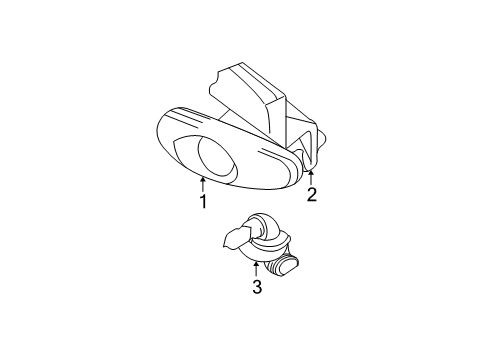 2004 Oldsmobile Alero Bulbs Diagram