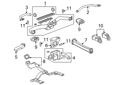 2013 Chevy Avalanche Automatic Temperature Controls Diagram