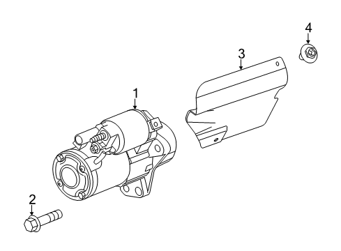 2012 Cadillac CTS Starter, Electrical Diagram 3 - Thumbnail