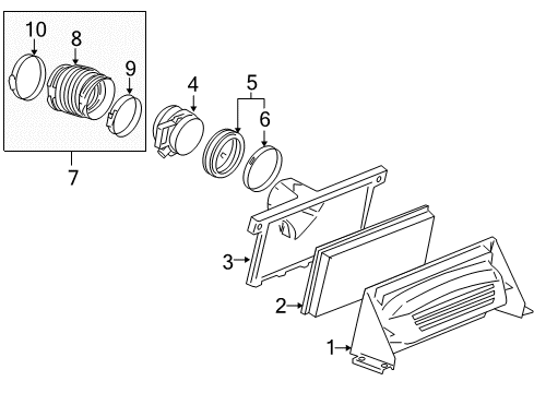 2005 Chevy SSR Filters Diagram