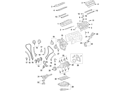 2019 Buick Regal Sportback Transmission Mount Diagram for 84159630
