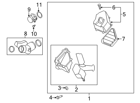 2009 Chevy Traverse Air Intake Diagram