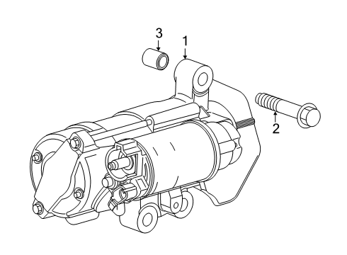 2019 GMC Sierra 1500 Starter Diagram
