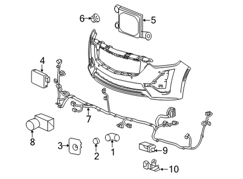 2020 Cadillac CT5 Automatic Temperature Controls Diagram 2 - Thumbnail