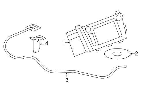 2011 Buick Lucerne Navigation System Diagram