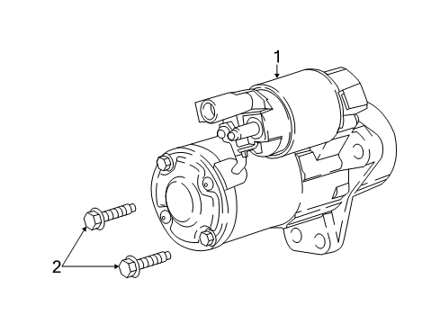2018 Chevy Express 2500 Starter Diagram