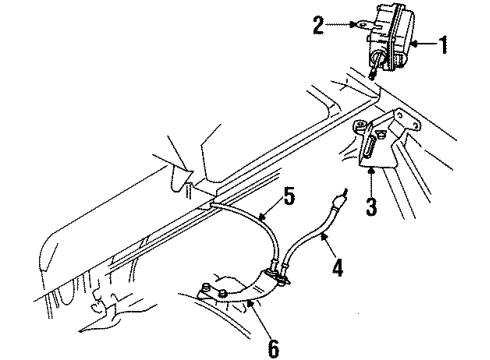 2002 Oldsmobile Silhouette Fuel Supply Diagram