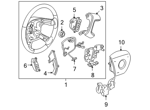 2012 GMC Yukon Cruise Control System Diagram