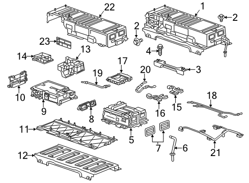 2013 Buick LaCrosse Negative Cable Diagram for 26679376
