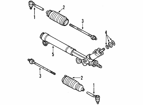 2003 GMC Sierra 1500 Power Steering Cooler Diagram for 15295844