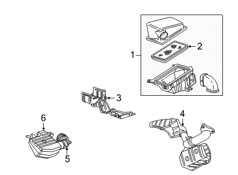2005 Chevy Classic Air Intake Diagram