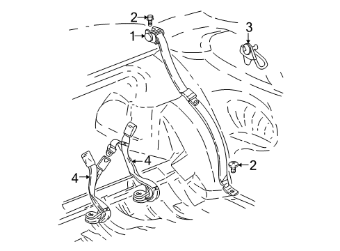 2001 Pontiac Grand Am Seat Belt Diagram