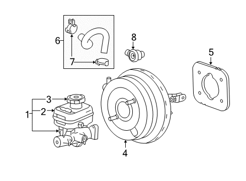 2010 GMC Canyon Dash Panel Components Diagram 2 - Thumbnail