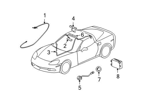 2011 Chevy Corvette Navigation System Diagram