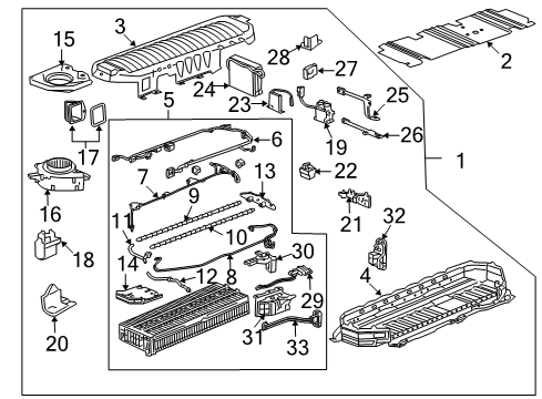 2010 Chevy Tahoe Electrical Components Diagram 2 - Thumbnail