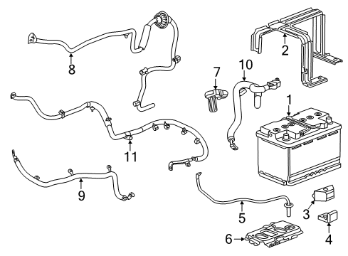 2017 Chevy Camaro Battery Diagram