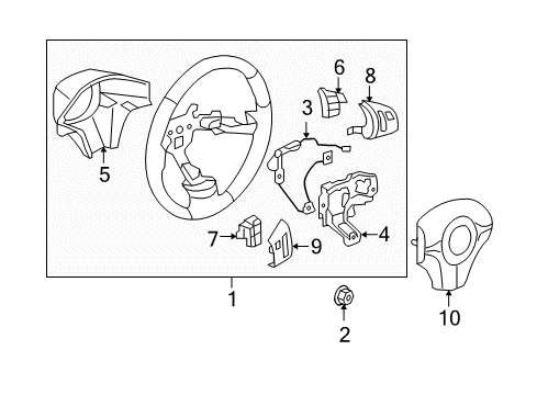 2006 Chevy Malibu Radio Switch Diagram for 15844103