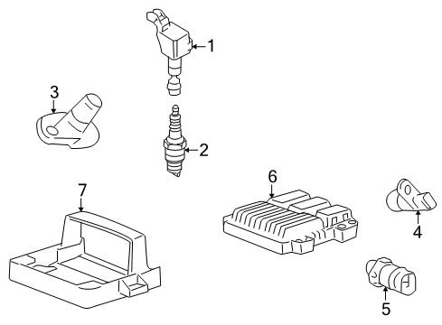 2007 Saturn Vue Ignition System Diagram 2 - Thumbnail