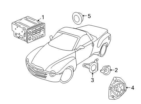 2005 Chevy SSR Sound System Diagram