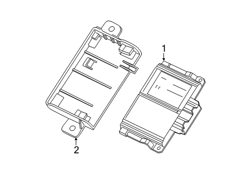 2022 Cadillac XT4 Electrical Components Diagram 4 - Thumbnail