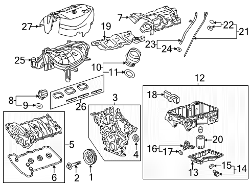 2018 Buick Regal Sportback Fuel Gauge Sending Unit Diagram for 84660721