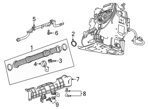 2021 Chevy Corvette Fuel Supply Diagram