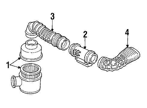 1989 Pontiac Firebird Map Sensor Diagram for 12223861
