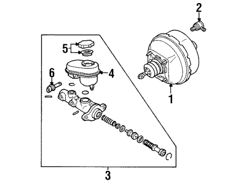 2002 Cadillac Eldorado Dash Panel Components Diagram