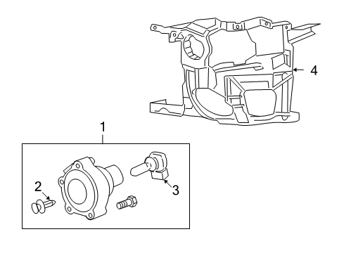2011 Buick Enclave Bulbs Diagram
