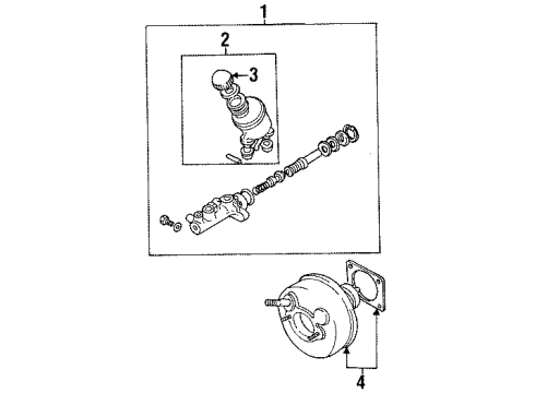 1999 Chevy Metro Pressure Metering Valve Diagram for 30022662