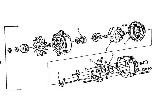 1987 Pontiac Firebird Alternator Diagram