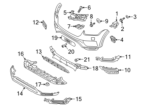 Pipe, Emission System Diagram for 40009314