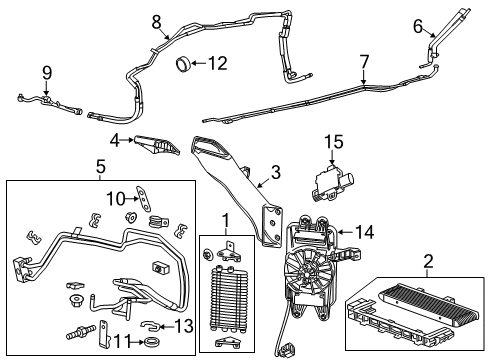 2017 Chevy Corvette Trans Oil Cooler Diagram