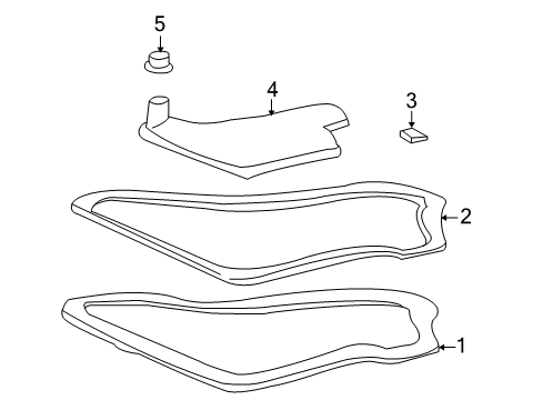 2005 Pontiac Montana Transaxle Parts Diagram 2 - Thumbnail