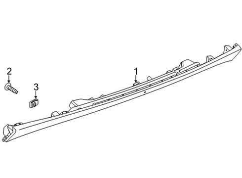 2022 Buick Envision High Mount Lamps Diagram